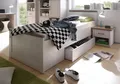 Begabino Jugendbett Luca, Stauraumbett, Landhaus Design, 90x200cm, Kinderbett, Einzelbett, inklusive Schubkasten, Bett