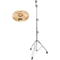 Meinl Classics Custom Brilliant 16" Medium Crash + gerader Beckenständer SET
