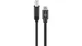 Kabel USB-C™ do B, czarny - Długość kabla 1 m