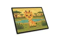 itenga Schreibtischunterlage itenga Schreibunterlage V1 Motiv GIRAFFE im Kawaii Design