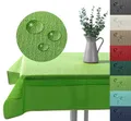 heimtexland Gartentischdecke Outdoor Tischdecke Garten Balkon Camping Tischdeko (Stück 1-tlg, 1), wetterfest I robust I UV-beständig I rutschfest I waschbar