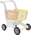 small foot Einkaufswagen "Trend" aus Holz, Zubehör für Kaufmannsladen und Rollenspiel, ab 3 Jahren, 11161