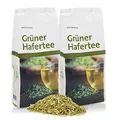 Sanct Bernhard Grüner Hafertee lose (4x 250g) | Grüner Tee lose – Ideal für Trinkkuren & zur unterstützenden Durchspülung der Harnorgane und Nieren | Premium Kräutertee Made in Germany