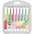 STABILO 275/8-08-1 STABILO Textmarker swing cool Pastel Edition, 8er PET-Etui