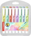 4006381559492 Zakreślacz 8 kolorów Pastel Swing Cool Stabilo Etui Plas Stabilo