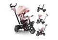 FableKids Dreirad 5in1 Kinderdreirad Kinder Fahrrad Baby Kinderwagen NOEMI, Höhenverstellbare und abnehmbare Schubstange