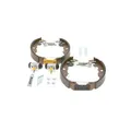 Bosch 0 204 114 197 Bremsbackensatz Hinten für Mercedes-Benz Renault Dacia