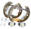 BOSCH KS197 Bremsbackensatz Ø228mm hinten für DACIA, MERCEDES-Benz, RENAULT