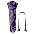 Ass Savers Win Wing 2 Gravel – Squid, Hinterradschutzblech für Gravelbikes mit schwarzem Querlenker, Reifenbreiten bis 60 mm, Ultraleicht, zum Anklippen, einfache Installation und Entfernung, sichere