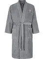 Jan Vanderstorm Herren Bademantel Janning grau, 7XL (XXXXXXXL) - 80/82