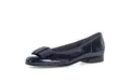 Gabor Damen Basic Geschlossene Ballerinas , Blau (Patent/Rips) , 36 EU