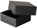 FALKEN PURE 200x200mm Aufbewahrungsbox 1050 Blatt schwarz 21,0 x 21,0 x 8,5 cm, 1 St. 22001752000F