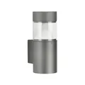 LED Außenwandleuchte Typ Nr. 0275, 9W 1000lm, IP54 IK08, 9W 3000K 1000lm, Glas k