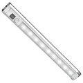Maclean MCE166 Unterbauleuchte Lichtleiste Küchenlampe Schranklampe 9 LED SWD mit PIR 120 Grad Bewegungsmelder 360° Grad rotierbar