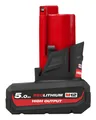 Milwaukee Akku High Output M12 HB5, 12 V / 5 Ah - 4932480165