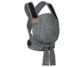 Hoppediz Babytrage Bondolino b.pure, Komforttrage ab Geburt (3 - 20 kg) Bauchtrage, Rückentrage & Hüfttrage