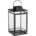 Mica Laterne Storm Schwarz Aus Eisen 36 X 19 X 19,5 Cm Laterne