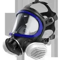 Dräger Vollmaske X-plore 5500 Lackiererset Inkl. A2P3-Filtern Schwarz-Weiß
