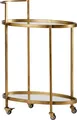 Push Trolley Metall Antique Brass
