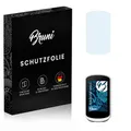 Bruni Schutzfolie kompatibel mit Garmin Edge Explore 2 Folie, glasklare Displayschutzfolie (2X)
