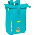 Lässiger Rucksack Benetton Summer Blau - Blau