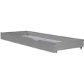 Homestyle4u Bettkasten in Grau 173x16x63 cm 2040