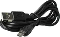 vhbw Kabel USB-A auf Micro-USB kompatibel mit Blackberry Tour - Daten- & Ladekabel, 100 cm Schwarz