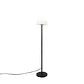 Qazqa Design außen Stehleuchte, Stehlampe für den Garten - Virginia - Schwarz, max. 23W, Geeignet für LED, 135cm, IP65