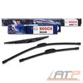 BOSCH AEROTWIN SCHEIBENWISCHER AR813S + HECKWISCHER H341 FÜR HONDA CIVIC X