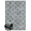 Wohnando Teppich MY-RUG Outdoor-Teppich "Bonnie" 230X160 cm, grau, rechteckig, Höhe: 6 mm, mit modernem Muster, für Terrasse oder Balkon grau 160 cm x 230 cm x 6 mm