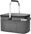 Hochwertiger Isolierter Picknickkorb - Faltdesign, 30 Liter Kapazität