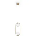 Pendelleuchte Ring Messingfarben max. 25 Watt