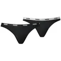 PUMA Panty Iconic Bikini Slip schwarz S
