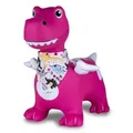 Jamara Hüpftier Dino mit Flügel HoppyDoo pink mit Pumpe