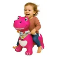 JAMARA - Dino mit Flügeln, pinker HoppyDoo mit Pumpe -  - JAM466008