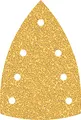 Bosch 10x EXPERT C470 Schleifblatt mit 7 Löchern (für Farbe auf Holz, Hartholz, Ø 100x150 mm, Körnung 40, Professional Zubehör Multischleifer)