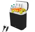 Elektrische Kühlbox 24L mit Kühl- & Warmhaltefunktion 12V & 230V Anschluss