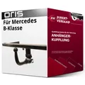 Anhängerkupplung abnehmbar für Mercedes B-Klasse 01.2019-jetzt inkl. EBA neu