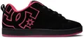 DC Shoes Court Graffik Black/Black/Pink Größe EU 39