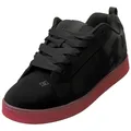 DC Shoes COURT GRAFFIK Skate Trainer Damen Schwarz Pink - 39 EU