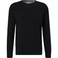 S.OLIVER s.Oliver Herren Strickpullover - Basic, Rundhals, Baumwolle, einfarbig