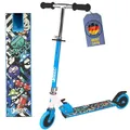 Best Sporting Roller Kinder 6 Jahre | Klappbarer Scooter Kinder ab 4 Jahren | Leichter Roller 2,1kg mit höhenverstellbarem Lenker & ABEC 5 Kugellagern, 125mm Rollen – sicheres Fahren Blau