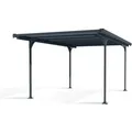 Canopia Carport Verona 5000 Aluminium 500 cm x 297 cm x 218 cm Grau