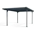 Habitat Et Jardin - Palram Carport 'verona' 5000, Anthrazit, 500 X 218 X 297 Cm (l X B X H)