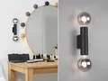 LED Wandleuchte 2 flammig Wandstrahler up and down Light Schwarz Flurbeleuchtung