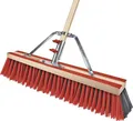 Peggy Perfect Straßenbesen Bulldozer PET+Elaston L.600mm rot/schwarz 105565