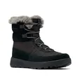 Columbia Slopeside Peak Luxe wasserdichte Schneestiefel für Damen, Schwarz (Black x Graphite), 37 EU