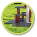 Smoby Bodenplatten-Set mit Klicksystem, 6 Stück