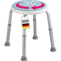 Dusch- und Badhocker Peter um 360 Grad drehbar Belastbar bis 150kg