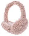 styleBREAKER Damen Ohrenschützer aus Teddyplüsch | Flauschige Earmuffs mit flexiblem Bügel | Warme Teddyfell Ohrenwärmer für Winter Spaziergänge und Freizeit, Farbe:Altrose